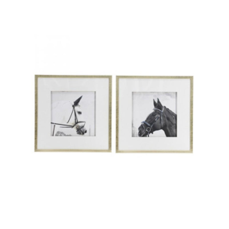 SET DE 2 CUADROS CONTEMPORANEO CORCEL